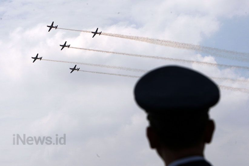 Kemeriahan HUT Ke-72 TNI AU, Ada Aksi Bela Diri hingga Atraksi Jupiter - Bagian 5