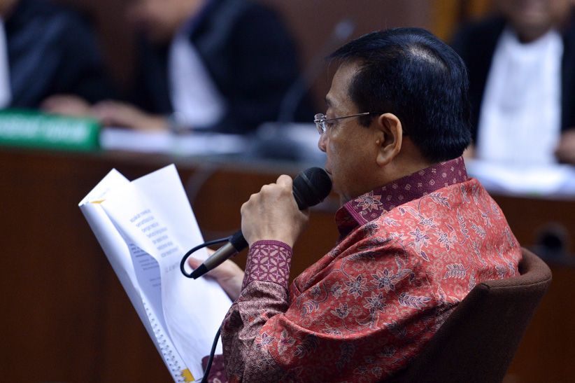 Setnov Cerita Perjalanan Hidup pada Pembacaan Pleidoi - Bagian 1