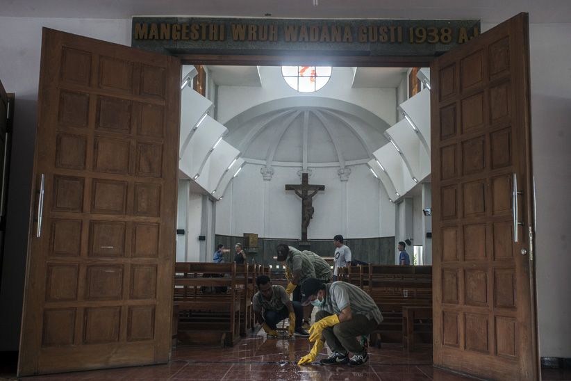 Pascapenyerangan, Gereja St Lidwina Bersih-Bersih - Bagian 3