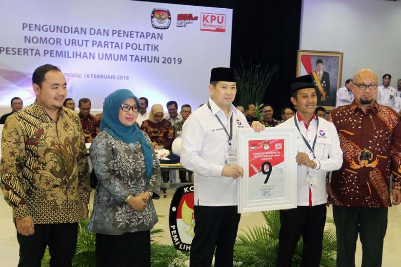 Partai Perindo Dapat Nomor Urut 9 pada Pemilu 2019 - Bagian 3