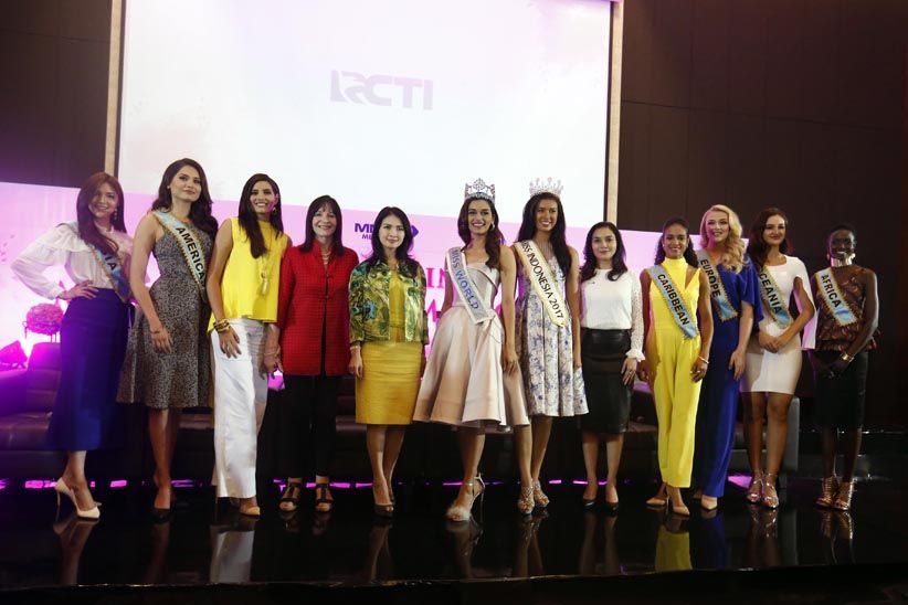 Miss World 2017 dan 6 Miss Continent Hadiri Malam Puncak Pemilihan Miss Indonesia 2018 - Bagian 1