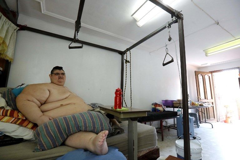 Melihat Perjuangan Pria Terberat di Dunia Pangkas Bobot Tubuh dengan Berolahraga - Bagian 5