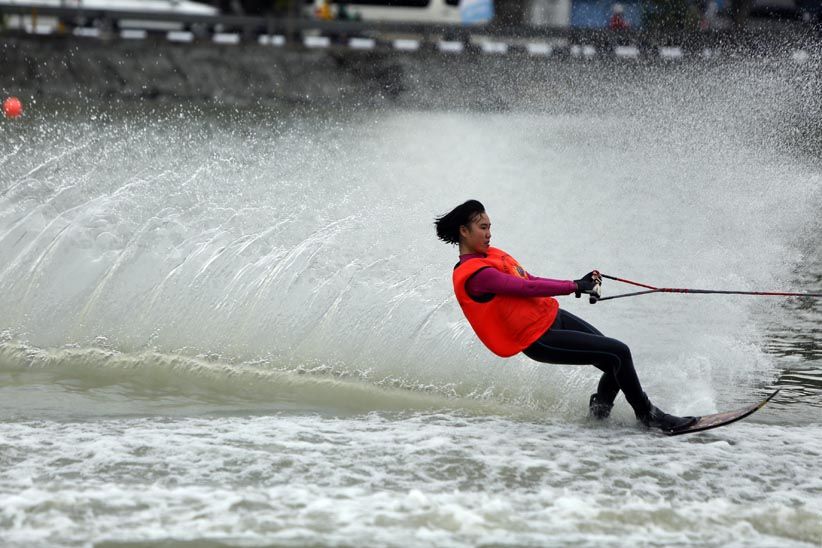 80 Atlet Beraksi saat Kejurnas Ski Air di Danau Sunter - Bagian 3
