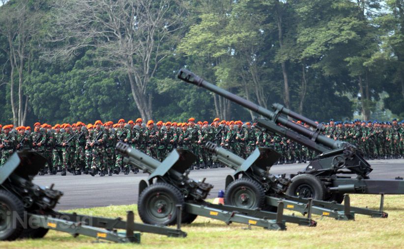 Panglima TNI Pimpin Upacara Alih Kodal PPRC TNI ke Divisi Infanteri 2 Kostrad - Bagian 7