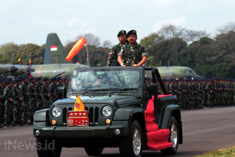 Panglima TNI Pimpin Upacara Alih Kodal PPRC TNI ke Divisi Infanteri 2 Kostrad - Bagian 1