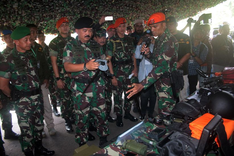 Panglima TNI Pimpin Upacara Alih Kodal PPRC TNI ke Divisi Infanteri 2 Kostrad - Bagian 5