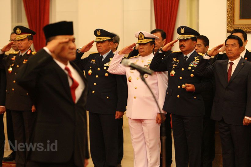 Presiden Jokowi Lantik Heru Winarko Jadi Kepala BNN - Bagian 9
