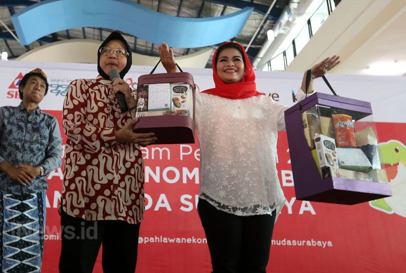 Puti Guntur dan Tri Rismaharini Dukung Program Pahlawan Ekonomi  - Bagian 5