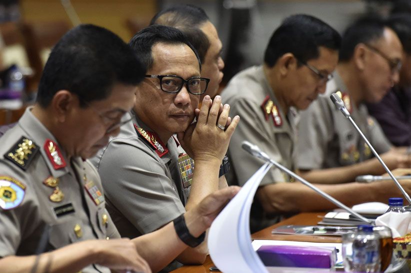 Kapolri Raker dengan DPR Bahas Pengamanan Pilkada 2018 - Bagian 4