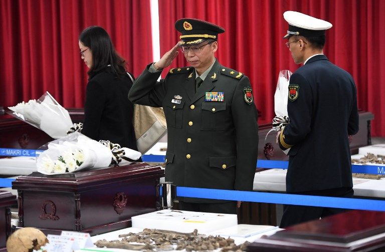 Sisa-Sisa Kerangka Bekas Perang Korea Dipulangkan ke China - Bagian 5
