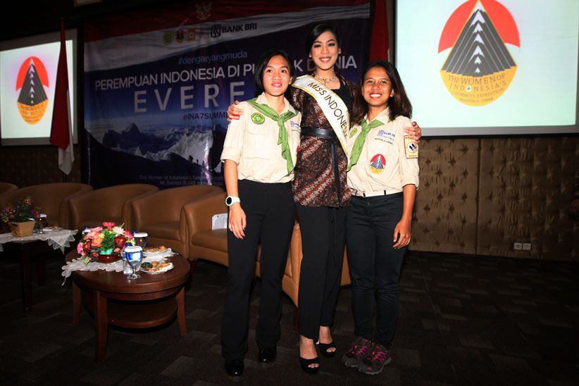 Miss Indonesia Hadiri Pelepasan 2 Pendaki Perempuan ke Everest - Bagian 1