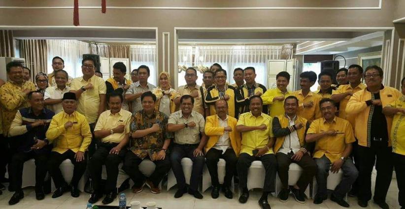 Nurdin Halid Instruksikan Kader Golkar Sapu Bersih Pilkada di Sulsel