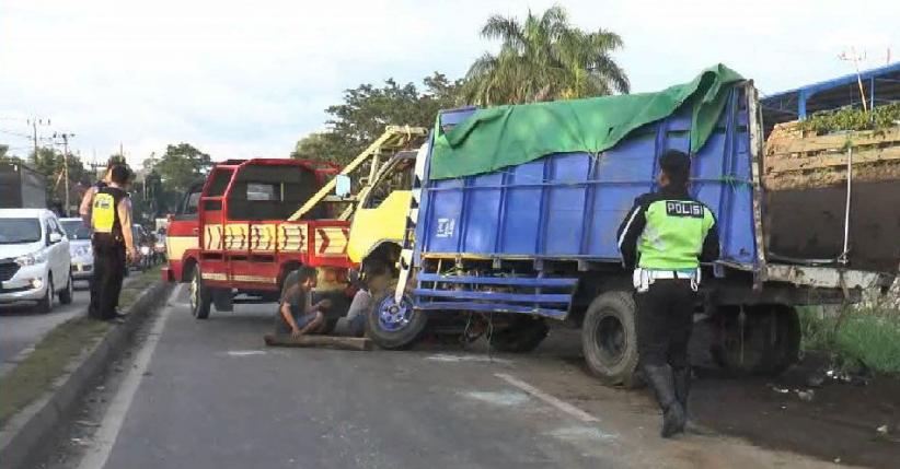 Puluhan Kendaraan Terlibat Kecelakaan di Pasuruan, 2 Orang Tewas