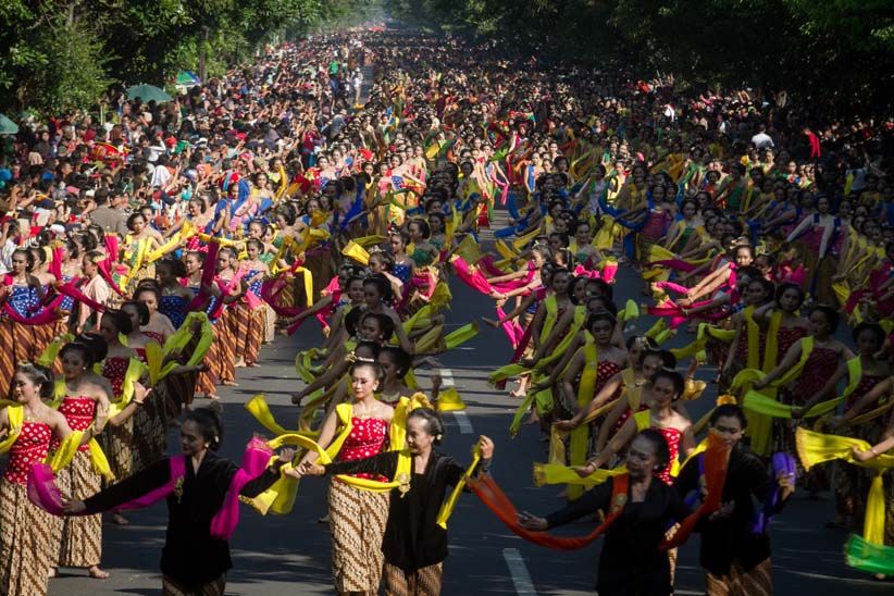 Peringati Hari Tari Dunia, Toraja Utara Gelar Acara Menari 24 Jam Nonstop