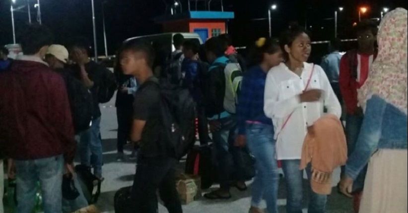 Kapal Pengangkut 53 Mahasiswa Baru USN Kandas di Perairan Kolaka
