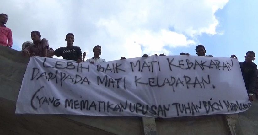 Ribuan Warga Demo ke DPRK Aceh Timur Tuntut Sumur Minyak Dibuka