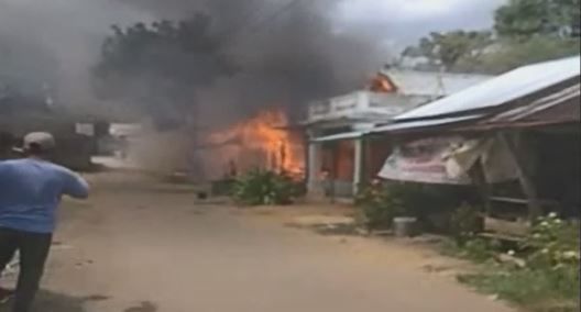 7 Rumah di Kompleks PTPN XIII Tanah Laut Ludes Terbakar