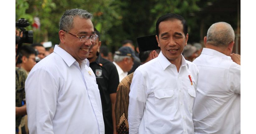 Presiden Jokowi dan Menteri Desa Tinjau Program PKT di Banyuasin - Bagian 3