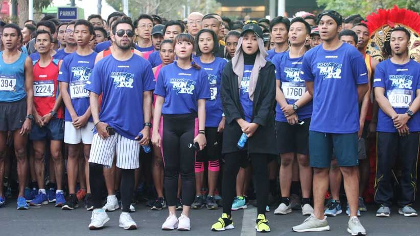 Serunya Lari bersama Idola di Okezone Run with Idol - Bagian 2