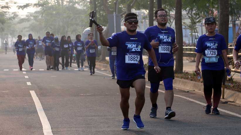 Serunya Lari bersama Idola di Okezone Run with Idol - Bagian 3