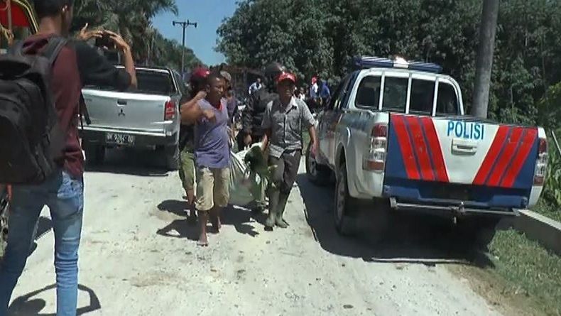 Kereta Api Tabrak Truk di Asahan, Sopir Tewas Mengenaskan