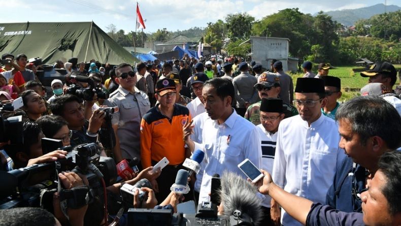 1.191 Korban Gempa Lombok Terima Bantuan Stimulus Rumah Rusak