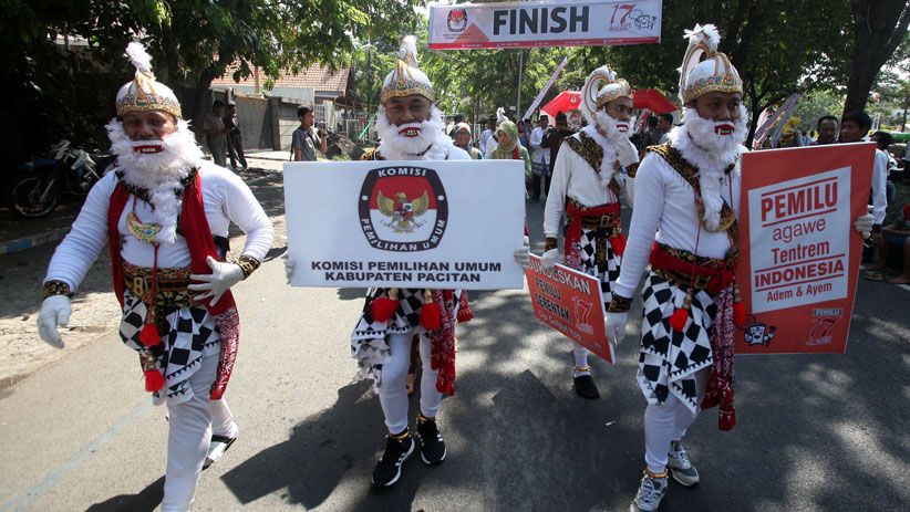 Deklarasi Damai Peserta Pemilu 2019 di Jawa Timur