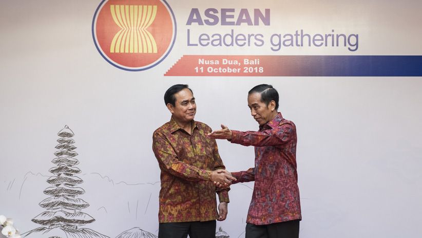 Foto-Foto Pemimpin Negara ASEAN Gelar Pertemuan di Bali - Bagian 6