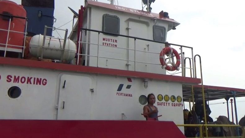 Ditpolair Amankan Kapal Pengangkut 300 Ton Solar di Perairan Gresik