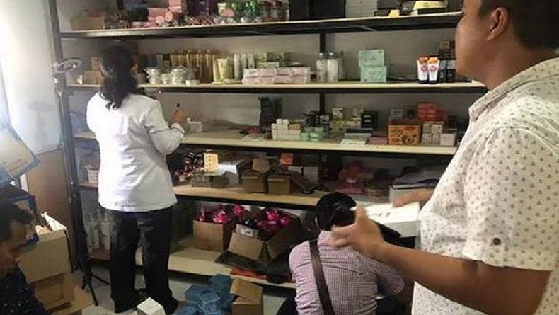 BPOM Sita 167 Kosmetik Ilegal yang Dijual Secara Online di Batam