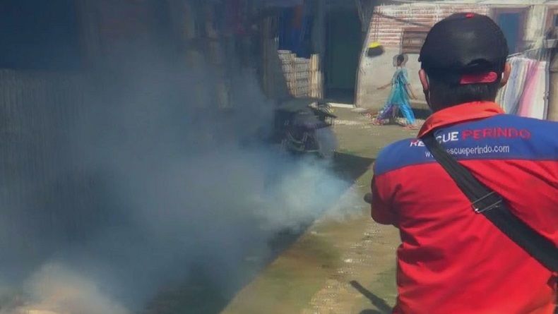 Ratusan warga Kena DBD dan 4 Tewas, Rescue Perindo Fogging Bojonegoro