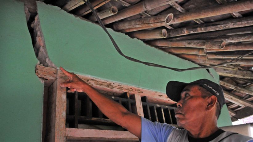 Terdampak Pergerakan Tanah, 104 Rumah di Lebak Retak-Retak - Bagian 1