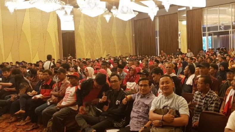 Ribuan Kaum Muda Muhammadiyah Jateng Deklarasi Dukung Jokowi