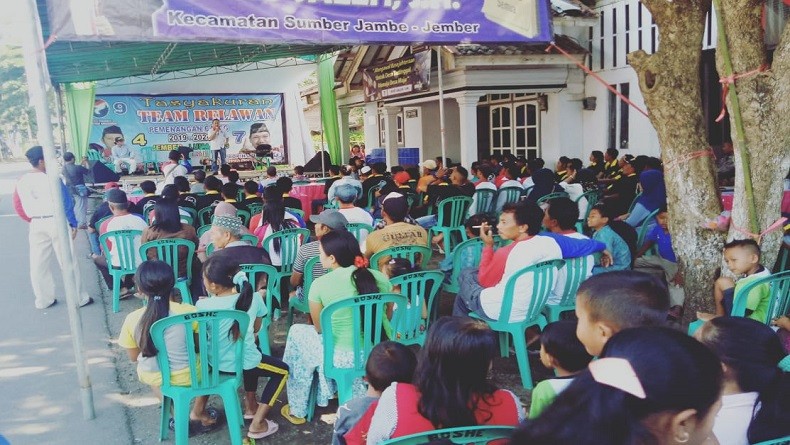 Kampanye di Jember, Caleg Perindo Serukan Pentingnya Persatuan Bangsa