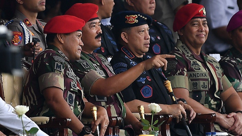 Pakai Baret Merah, Prabowo Hadiri HUT Kopassus - Bagian 2