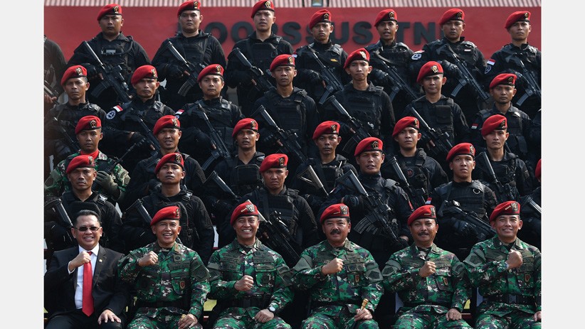 Foto-Foto Koopssus TNI, Satuan Elite Baru Gabungan Tiga Matra TNI - Bagian 1