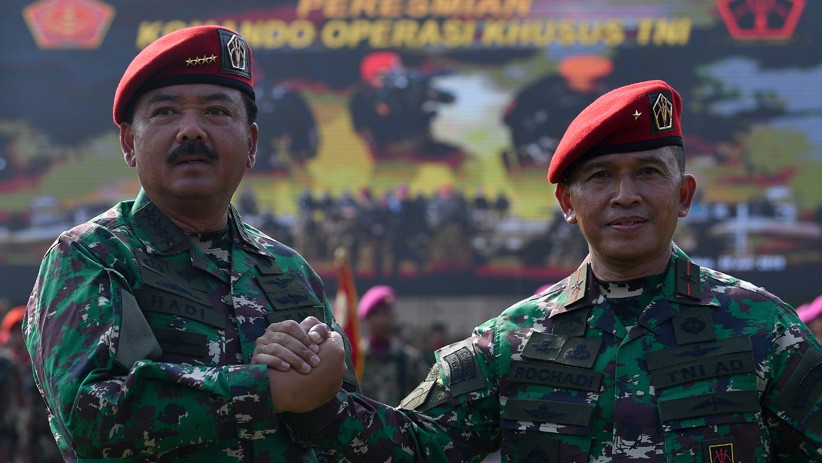 Foto-Foto Koopssus TNI, Satuan Elite Baru Gabungan Tiga Matra TNI - Bagian 4