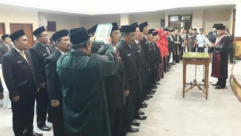 39 Anggota DPRD Kulonprogo Dilantik, Masih Didominasi Wajah Lama