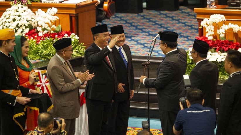 Pelantikan 106 Anggota DPRD DKI Jakarta, Soetiyoso hingga Ahok Hadir - Bagian 2