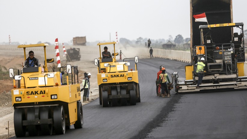 Melihat Progres Pembangunan Jalan Tol Trans Sumatera Kapal Betung - Bagian 4