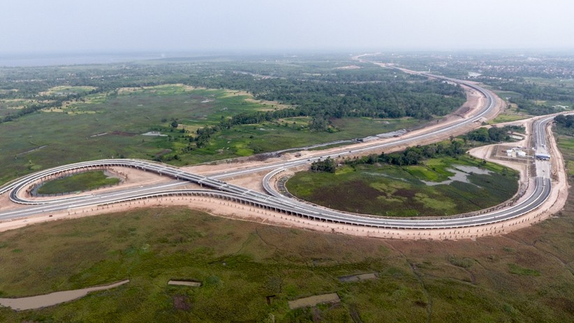 Melihat Progres Pembangunan Jalan Tol Trans Sumatera Kapal Betung - Bagian 2