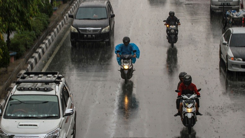 Hujan Lebat, Kabut Asap akibat Karhutla di Riau Mulai Hilang