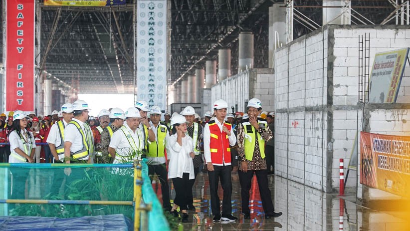 Presiden Jokowi Cek Pembangunan Yogyakarta International Airport - Bagian 2