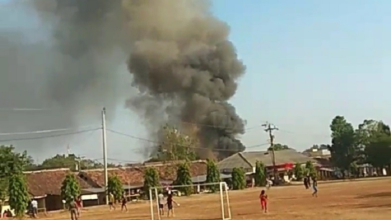 Gudang Senjata Mako Brimob Polda Jateng di Semarang Meledak Sabtu Pagi