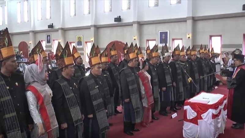 4 Kader Partai Perindo Dilantik Menjadi Anggota DPRD Simalungun Periode 2019-2024