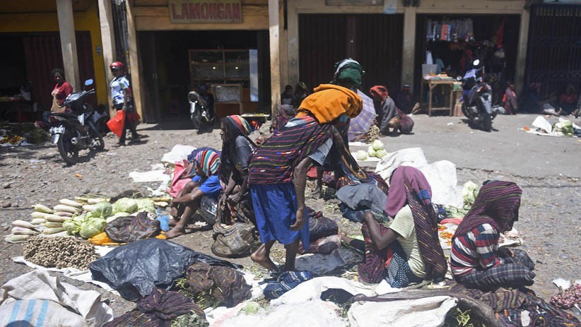 Pascakerusuhan di Wamena, Pasar Tradisional Sinakma Berangsur Normal