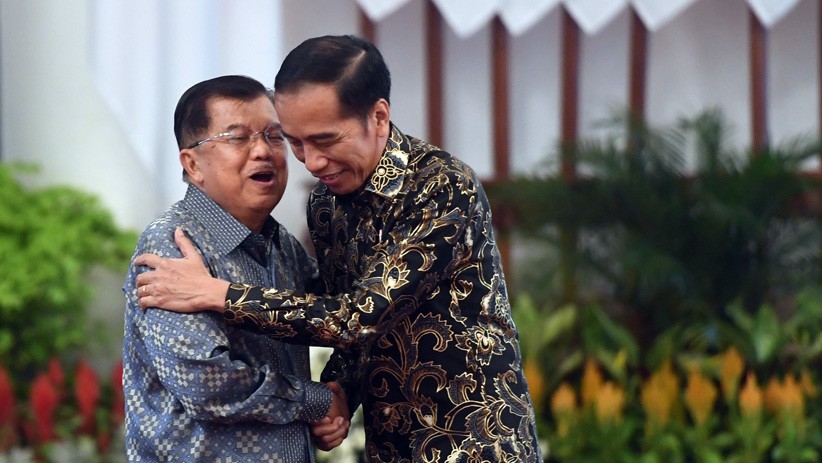 Momen Perpisahan Presiden Jokowi dengan Wapres JK dan Menteri Kabinet Kerja - Bagian 1
