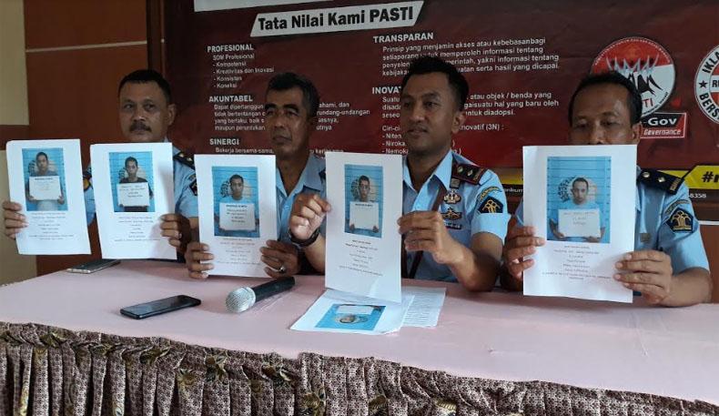 5 Napi Kabur dari Rutan Wates Kulonprogo Terancam Tak Dapat Remisi