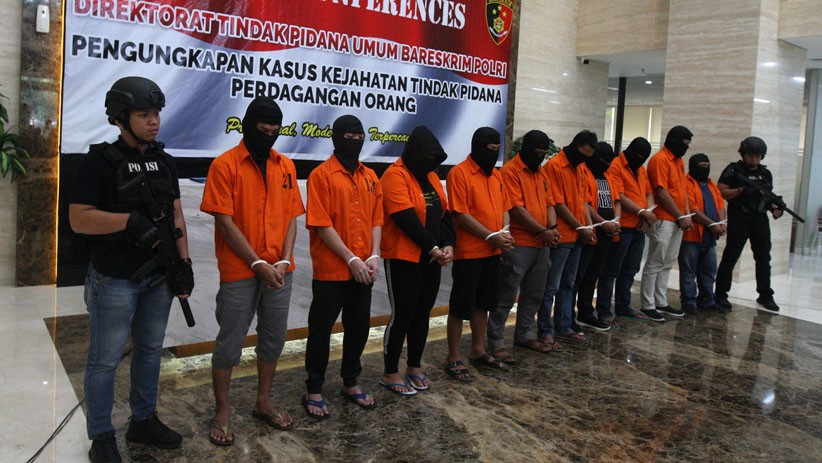 Bareskrim Polri Ungkap Kasus Perdagangan Orang, Modus Lowongan Pekerjaan - Bagian 2