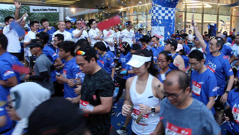 Astra Half Marathon Ajak 4.000 Pelari Kurangi Sampah Plastik Sekali Pakai - Bagian 2